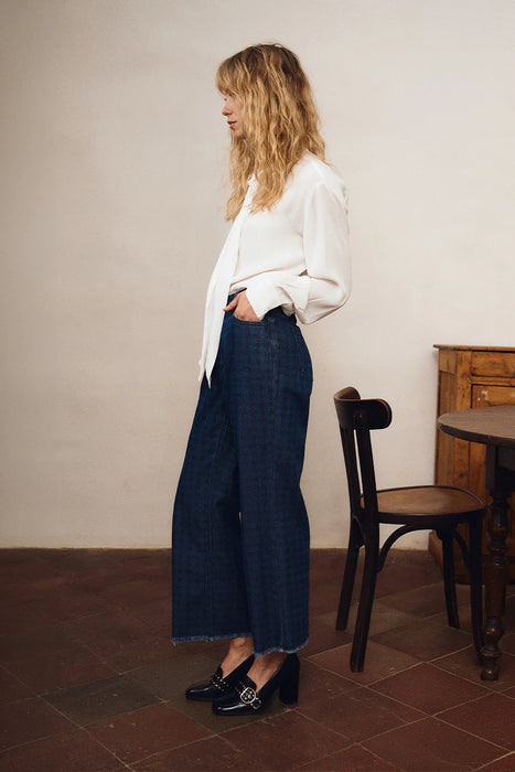 Dark Blue Denim Pant