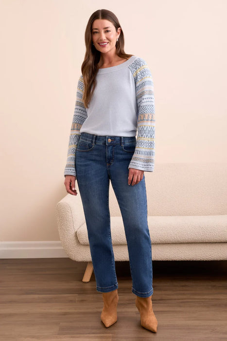 Audrey Straight Crop Crop Jean
