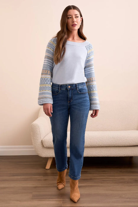 Audrey Straight Crop Crop Jean