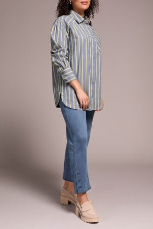 Long Sleeve Button Front Shirt