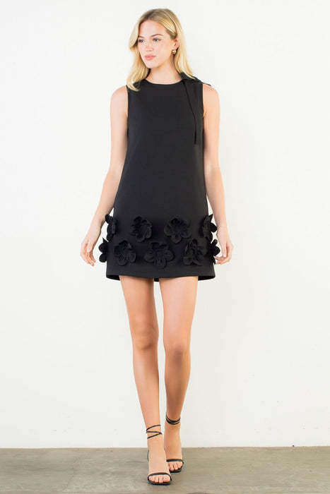 Sleeveless Floral Dress