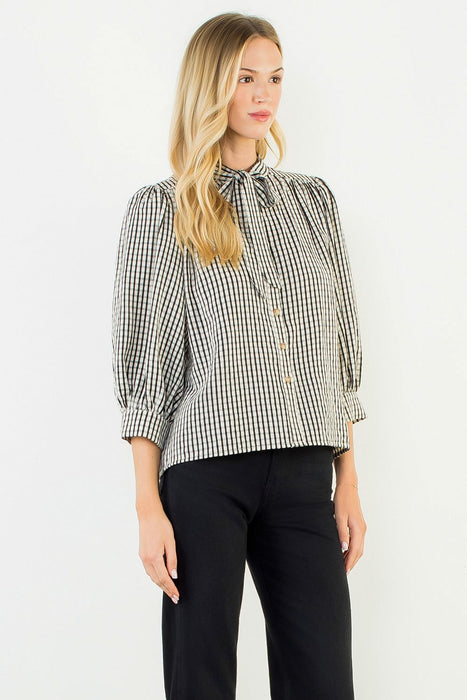 Gingham Button Up Shirt