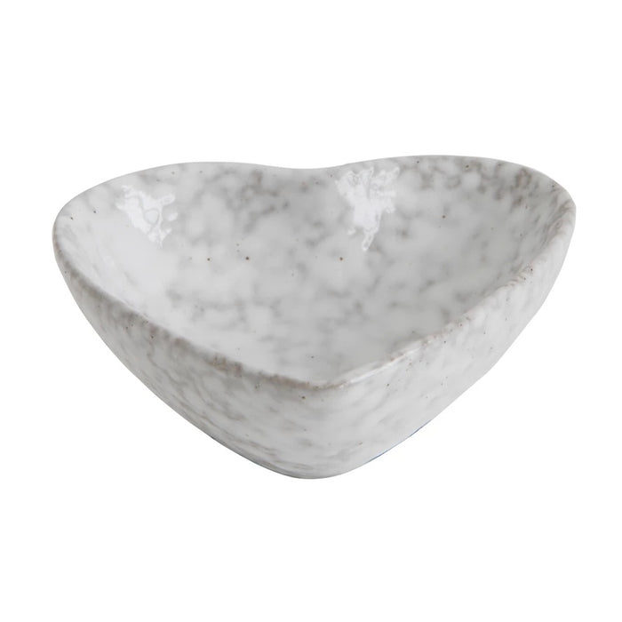STONEWARE HEART DISH 3.25"