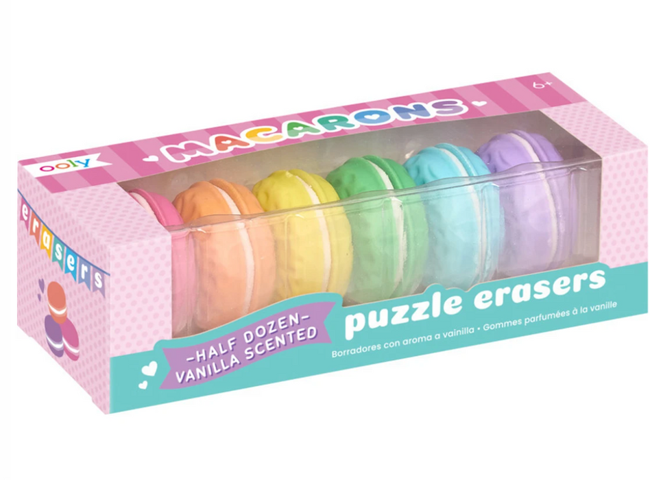 MACARON ERASER SET